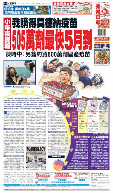 20210211蘋果日報appledaily