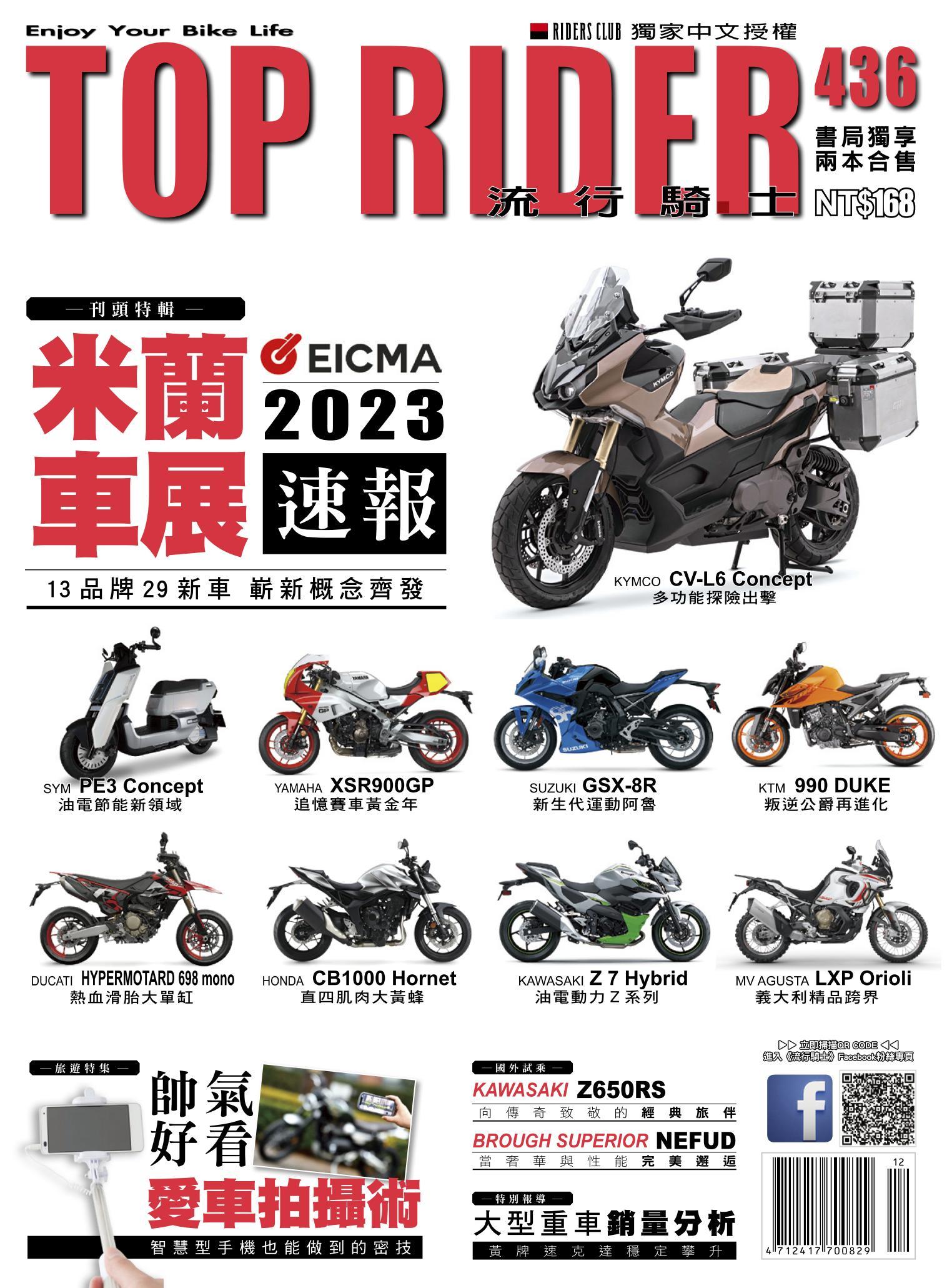 流行騎士Top Rider【436期】