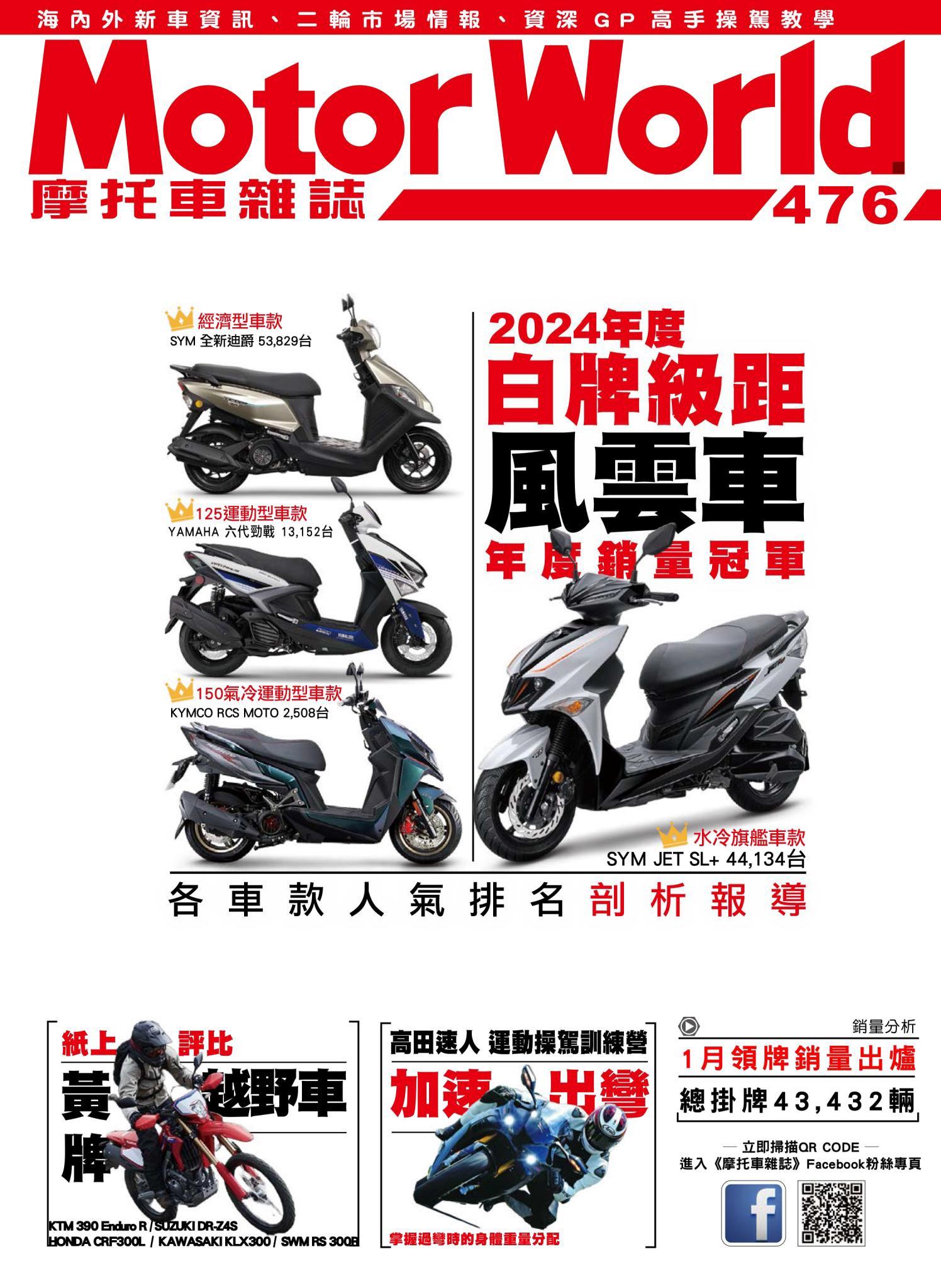 摩托車雜誌Motorworld【476期】