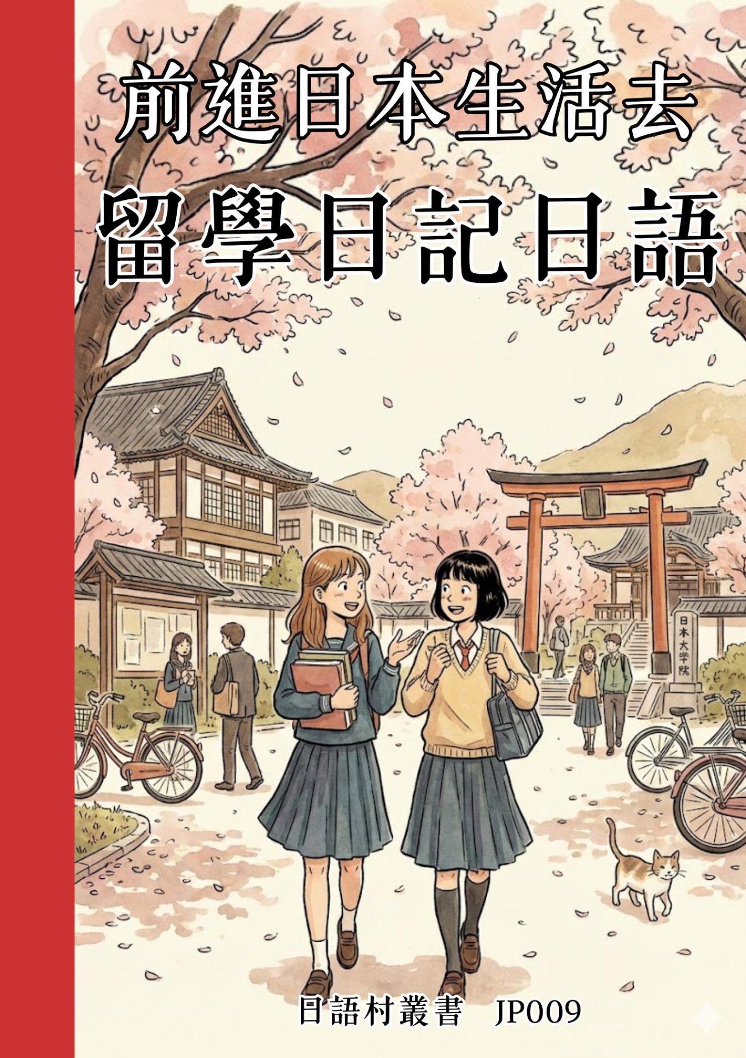 前進日本生活去 留學日記日語
