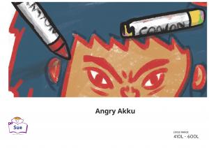 Angry Akku 英語有聲繪本