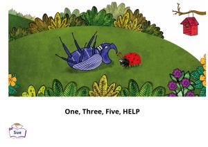 One, Three, Five, HELP 英語有聲繪本