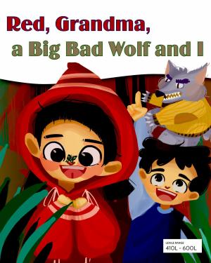 Red, Grandma, a Big Bad Wolf and I 英語有聲繪本