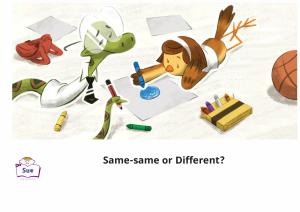 Same-same or Different? 英語有聲繪本