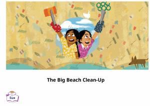 The Big Beach Clean-Up 英語有聲繪本