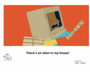There’s an Alien in my House 英語有聲繪本