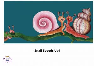 Snail Speeds Up! 英語有聲繪本
