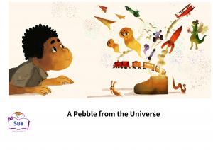 A Pebble from the Universe 英語有聲繪本