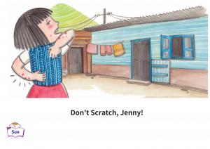 Don't Scratch Jenny! 英語有聲繪本