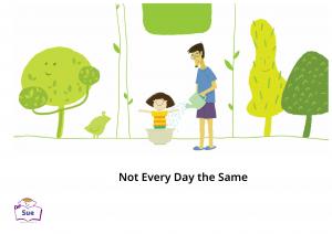 Not Everyday the Same 英語有聲繪本