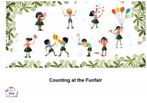 Counting at the Funfair 英語有聲繪本