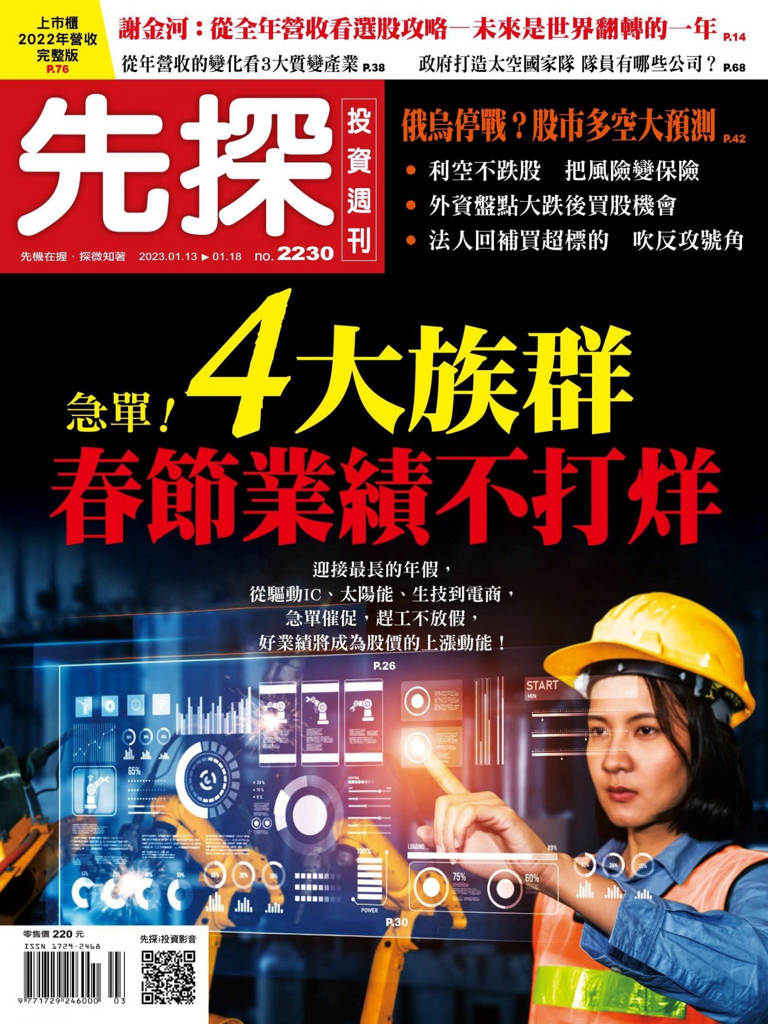 先探投資週刊 2230期