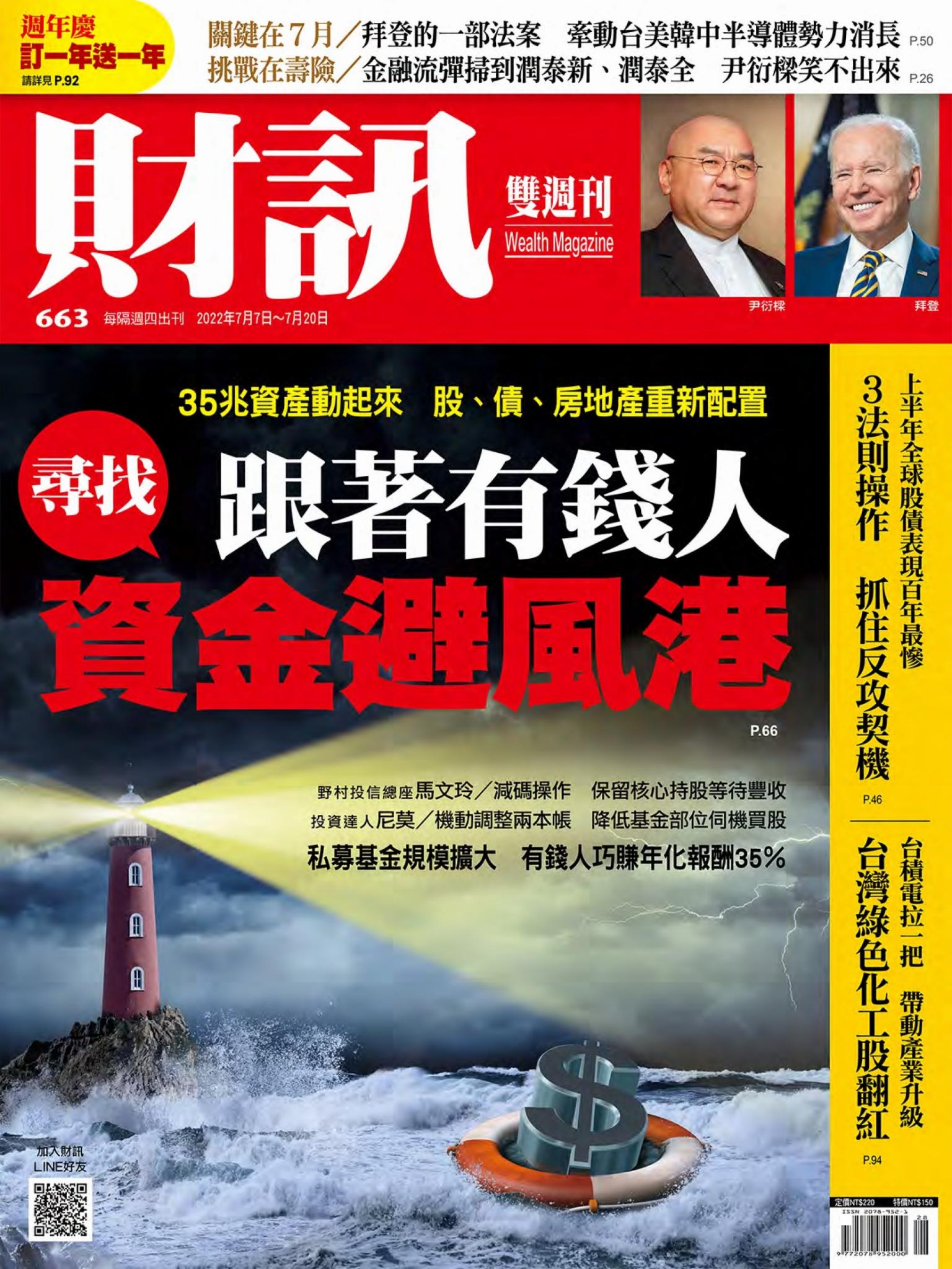 《財訊》663期-尋找資金避風港