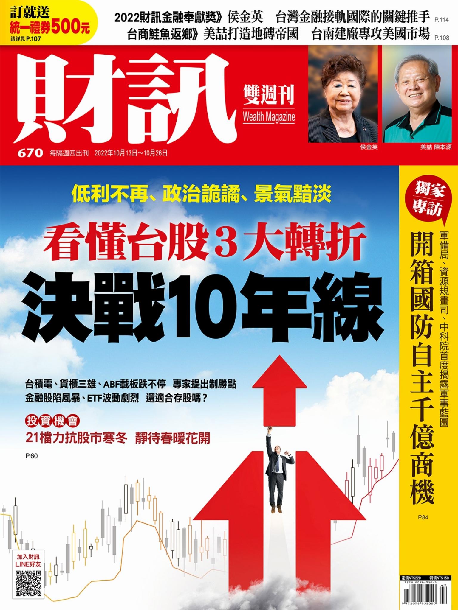 《財訊》670期-看懂台股3大轉折 決戰10年線