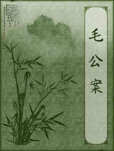 毛公案