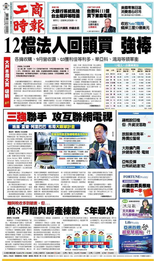 工商時報(1015 EPUB完整版)