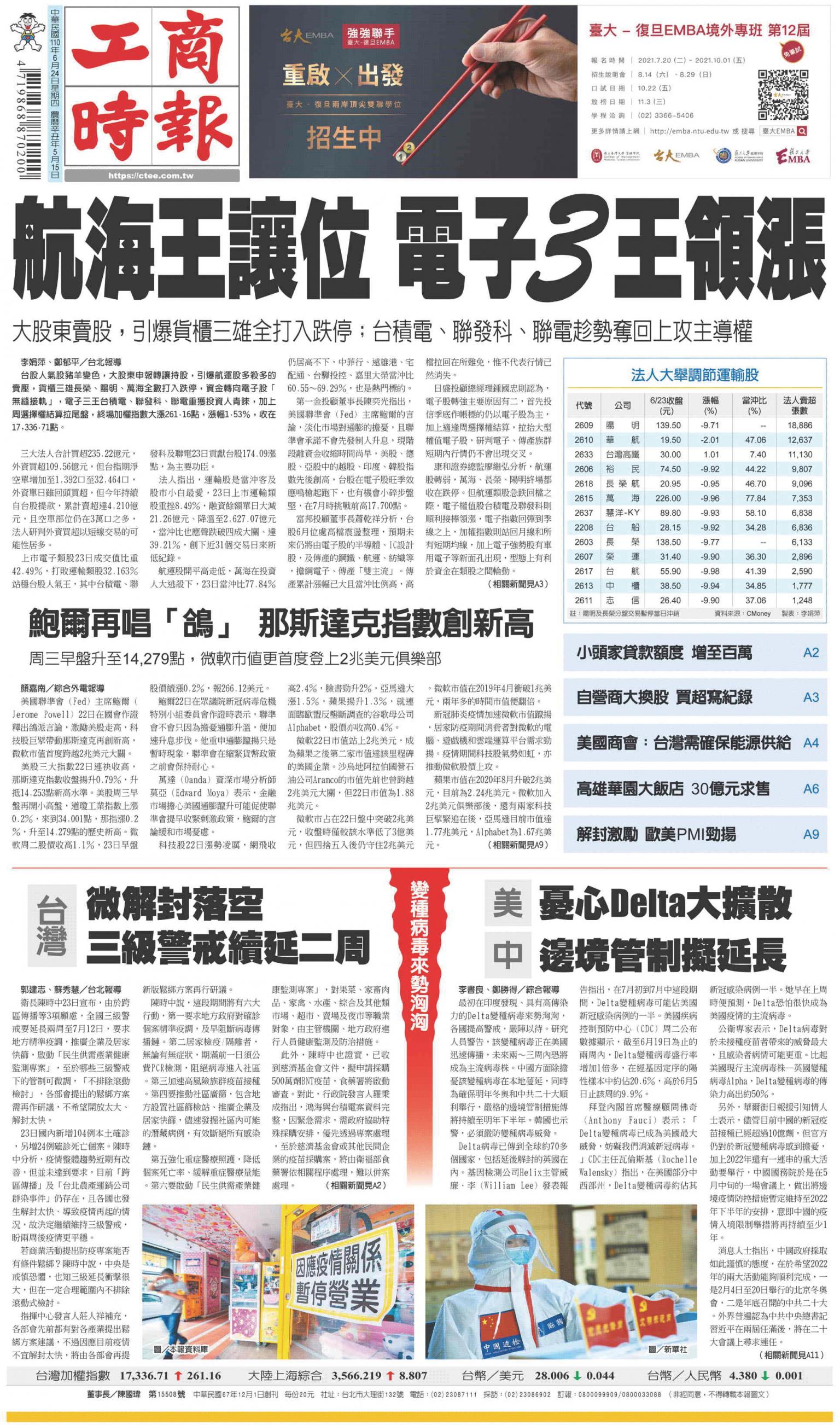 工商時報(0624 EPUB完整版)