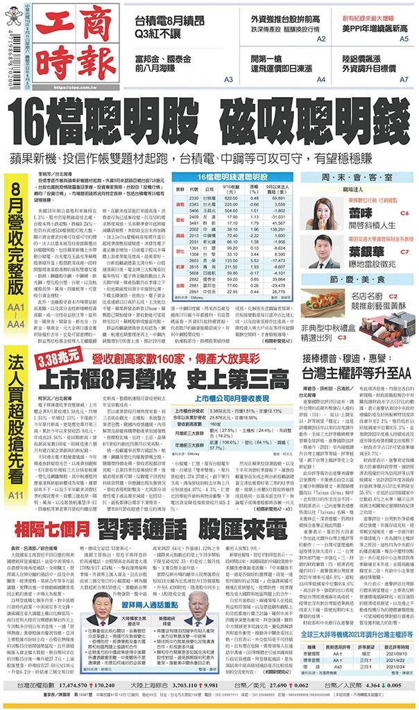 工商時報(0911 EPUB完整版)