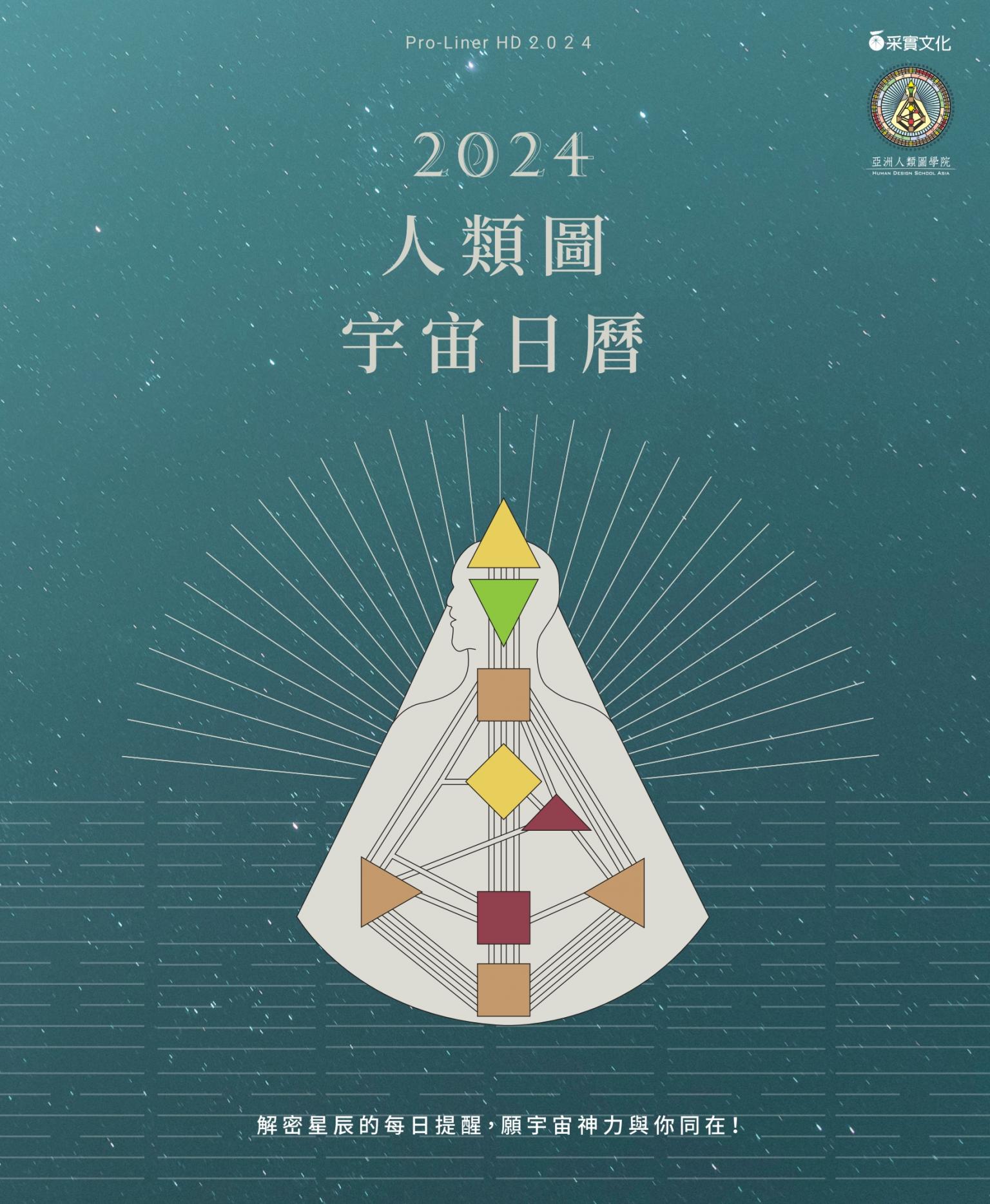 2024人類圖宇宙日曆