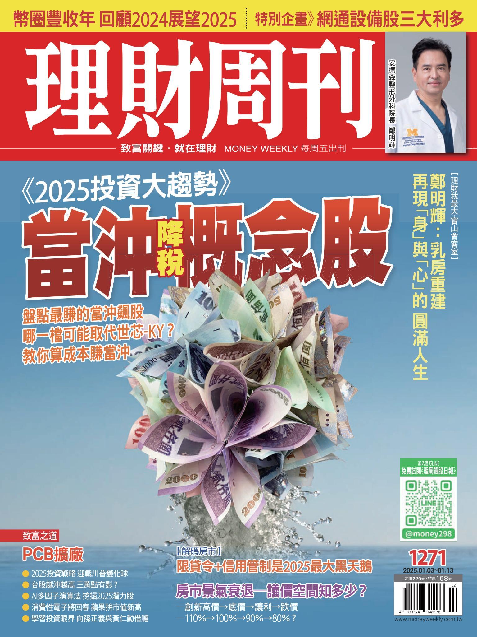 理財周刊1271期：《2025投資大趨勢》當沖降稅概念股